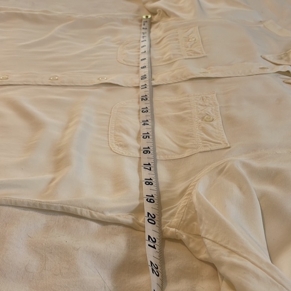 Lauren Ralph Lauren Ivory Button Down - Picture 10 of 12